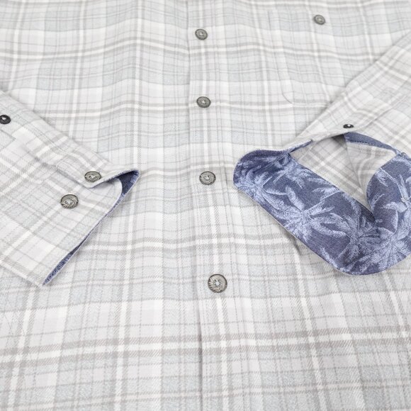 NEW Tommy Bahama Costal Vibes Shirt Jacket Men's XXXL Indigo Palms Button Up - Picture 2 of 11